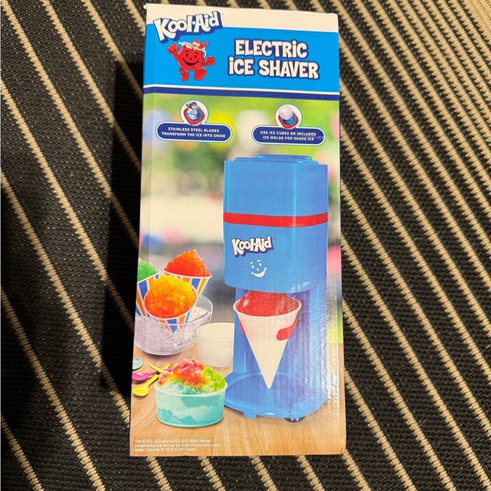 Koolaid Electric Ice Shaver Snow Cone Maker Shave Ice New In Box